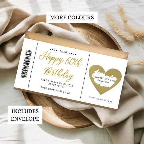 Personalised scratch reveal - personalised, to