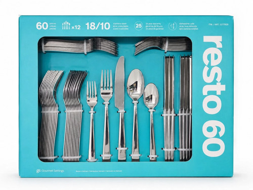 Resto 60pc cutlery - resto,