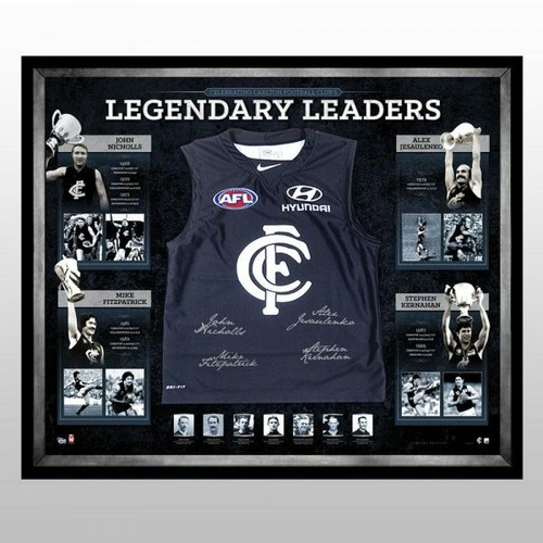 Carlton blues hand signed - blues,