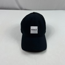 Rogue Hat Cap Strap Back Black Running Workout Gym Golf Golfing Fitness Mens