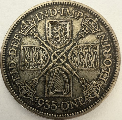 1935 george silver florin - 1935,