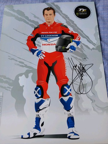 John mcguinness signed isle - john,