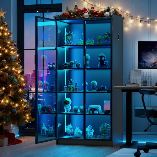 Display cabinet with - 65",