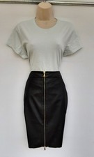 WIGGLE,PENCIL SKIRT,LEATHER LOOK ,ROCK50S,60S,80S RETRO LOOK,RIVER ISLAND,SIZE 8