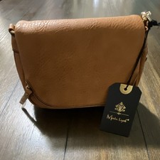 Moda Luxe Pebbled Shoulder Bag