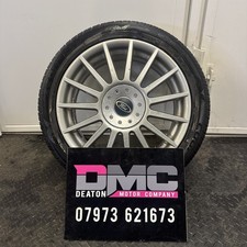 GENUINE MK1 FORD FOCUS ST170 17 IN ALLOY WHEEL 2001-2005 215/45/17 Tyre inc