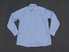 Eton Shirt Mens 16’’ Collar Sky Blue Classic Fit Button Up Long Sleeve