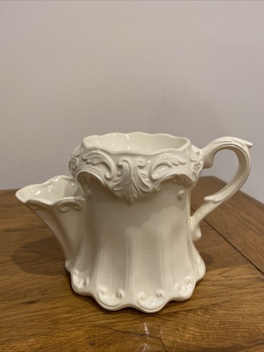 Vintage cream ornate shaving - vintage,