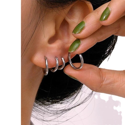 3pair piercing solid - 3pair,