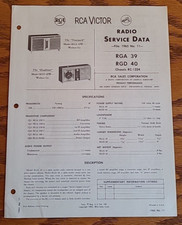 Vintage RCA Victor Radio