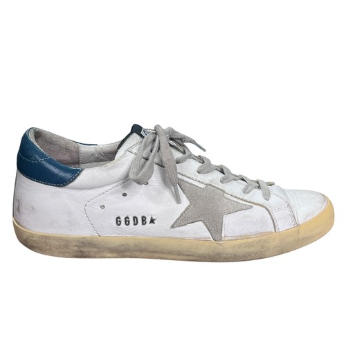 Golden goose superstar white - golden,