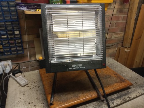 Rhino ceramic infrared heater - rhino,