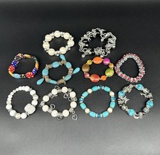 Job lot beaded charm - x, beaded/