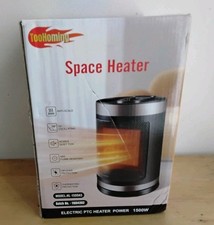  Portable fan space Heater Electric 1500W Low Energy Silent 70° 3 Mode SettingUK