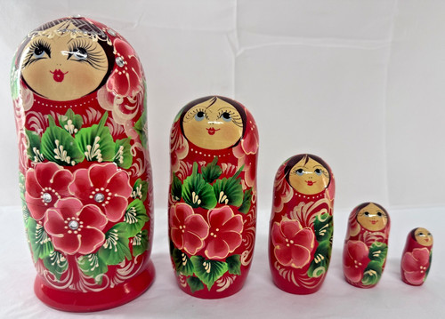 Russian nesting dolls piece - nesting,