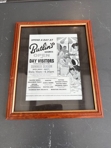 Butlins original framed - butlins, press