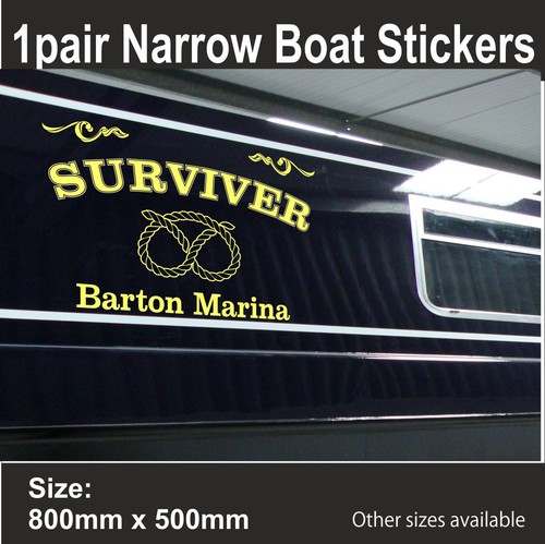 Canal narrow boat name - narrow,