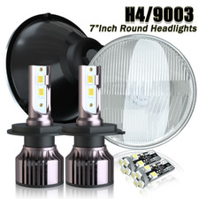 Pair 7''Inch Round Led