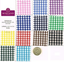 £3.75 1/8" Gingham Polycotton