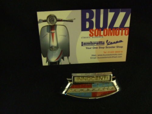 Lambretta horncast badge - horncast,