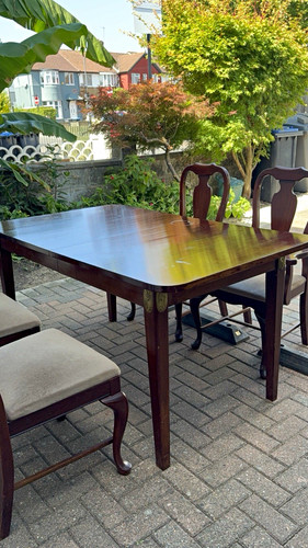 Extendable dark wood - dark,