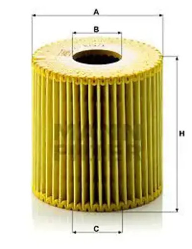 Oil filter insert - oil,
