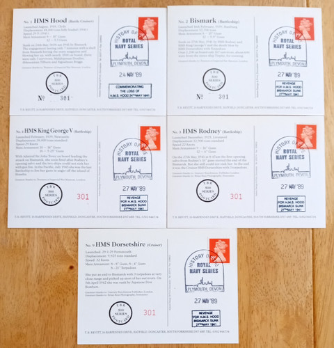 Tbr 500 series postcards - 500,