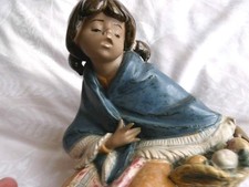 Lladro Gres Figurine "Fruit Vendor" 2161 Antonio Ramos
