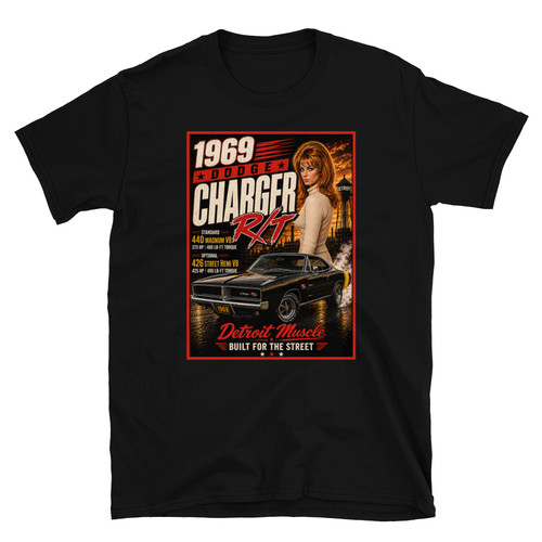 1969 dodge charger shirt - charger, r/t