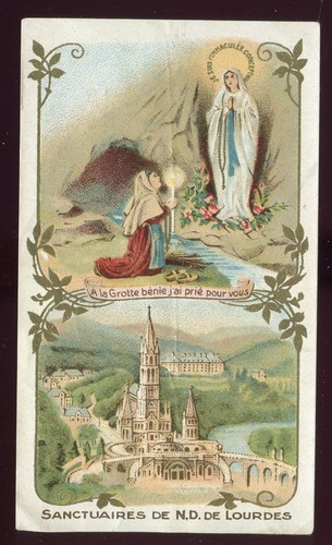 Antique holy card of - antique, our