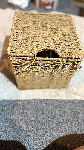 Natural woven wicker - natural, storage