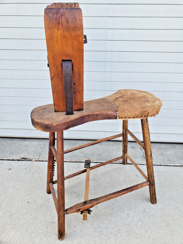 Antique saddle maker - saddle, stand
