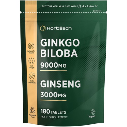 Ginkgo biloba and ginseng - biloba,