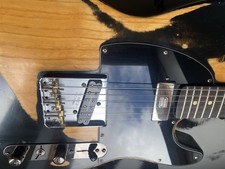 Fender Telecaster 1981 custom Black road worn, Seymour Duncan pickups.