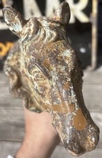 Cast Iron Horse Head 19th