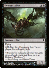 Dementia Bat New Phyrexia - MTG