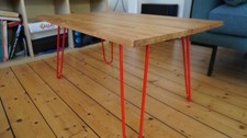 Reclaimed oak coffee table -
