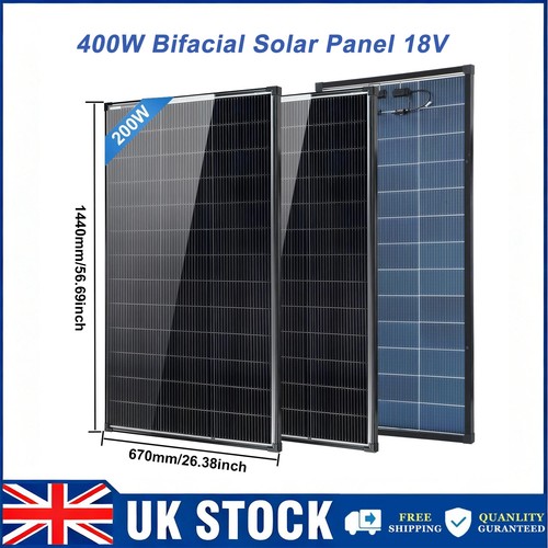 400w bifacial solar - (200w*2),