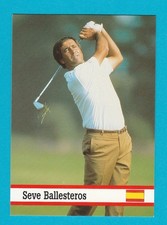 GOLF - SEVE BALLESTEROS - FAX PAX CARD NO. 22 OF WORLD OF SPORT - 1993