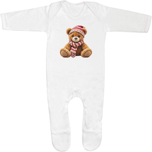 Festive teddy bear baby - 'festive,