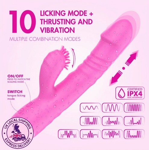 Rabbit vibrator thrusting - vibrator,