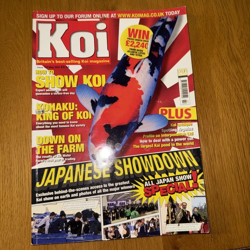 Koi magazine issue - magazine,