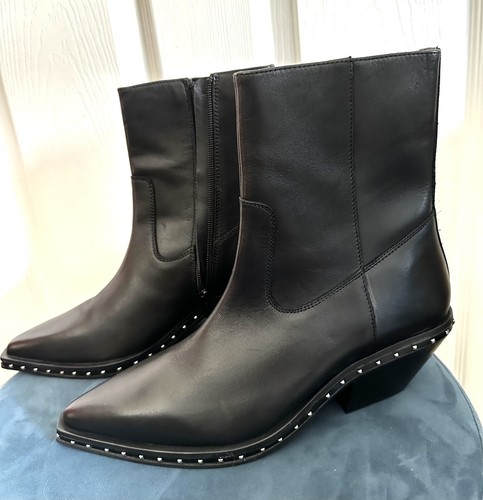 Mint velvet black leather - mint,
