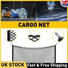 Envelope Style Cargo Trunk Net Storage Organizer Universal Bag Hook for Car Rear
