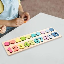 Number Shape Puzzle Sorting