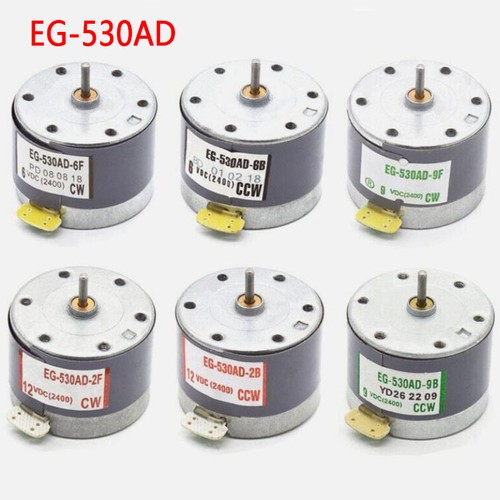 12v 530 motor 2400rpm - 6v,