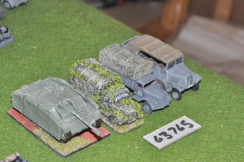 15mm ww2 german 4 vehicles - ww2,