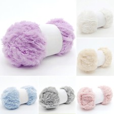 100g Faux Mink Fur Wool Yarn