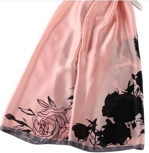 Ladies scarves silk pink - scarves,, silk,