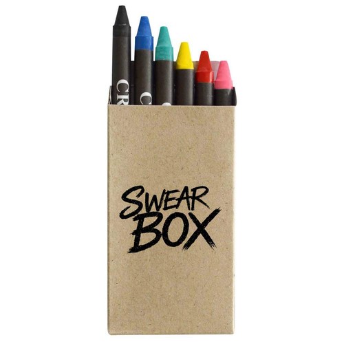 Swear box coloured - box',